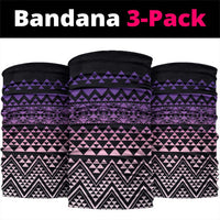 Maori Niho Taniwha Te Wheiao Neck Gaiter Waiporoporo - Polynesian Pride