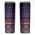Maori Niho Taniwha Te Wheiao Skinny Tumbler Waiporoporo - Polynesian Pride