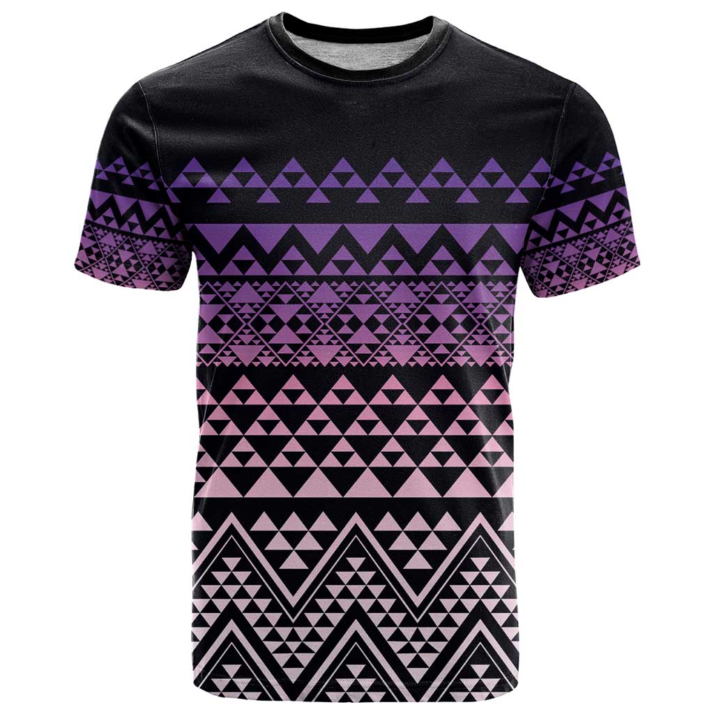 Maori Niho Taniwha Te Wheiao T Shirt Waiporoporo - Polynesian Pride