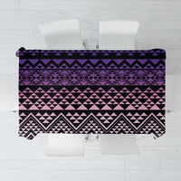 Maori Niho Taniwha Te Wheiao Tablecloth Waiporoporo - Polynesian Pride