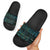 Maori Niho Taniwha Te Wheiao Slide Sandals Paua Shell - Polynesian Pride