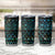 Maori Niho Taniwha Te Wheiao Tumbler Cup Paua Shell - Polynesian Pride