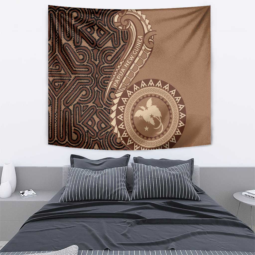 Papua New Guinea Oro Tapa Motif Tapestry Classic LT7 - Polynesian Pride