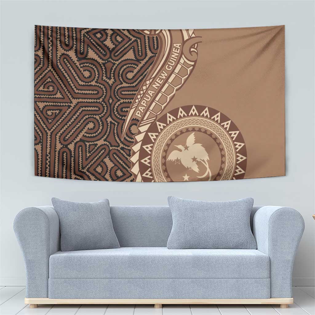 Papua New Guinea Oro Tapa Motif Tapestry Classic LT7 - Polynesian Pride