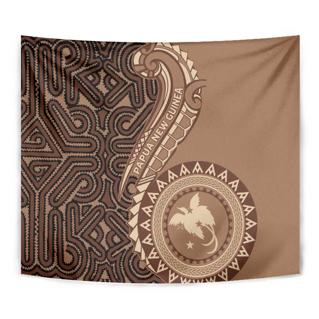 Papua New Guinea Oro Tapa Motif Tapestry Classic LT7 - Polynesian Pride