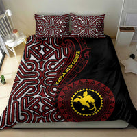 Papua New Guinea Oro Tapa Motif Bedding Set Special LT7 - Polynesian Pride