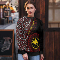 Papua New Guinea Oro Tapa Motif Ugly Christmas Sweater Special LT7 - Polynesian Pride
