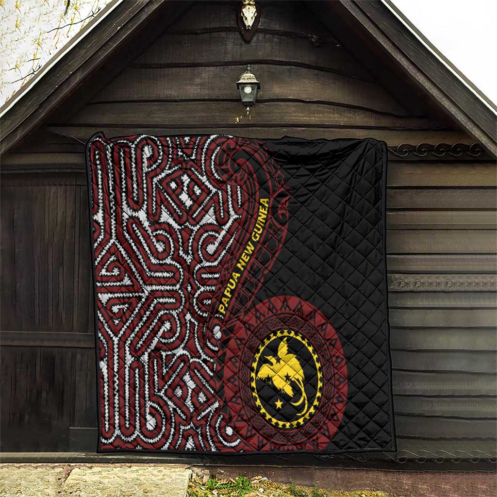 Papua New Guinea Oro Tapa Motif Quilt Special LT7 - Polynesian Pride