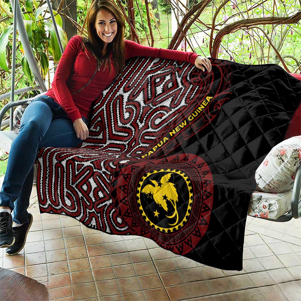 Papua New Guinea Oro Tapa Motif Quilt Special LT7 - Polynesian Pride
