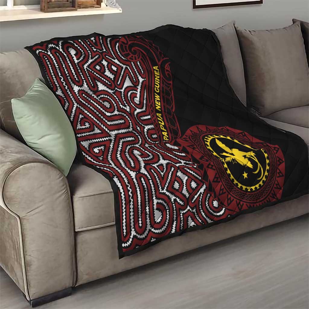 Papua New Guinea Oro Tapa Motif Quilt Special LT7 - Polynesian Pride