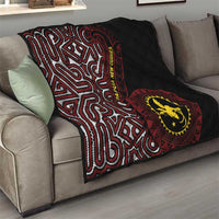 Papua New Guinea Oro Tapa Motif Quilt Special LT7 - Polynesian Pride