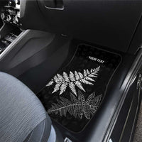 New Zealand Lawn Bowls Personalized Car Mats Wrap-Around Silver Fern - Polynesian Pride