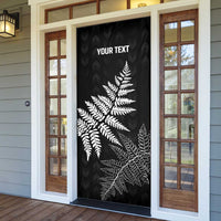 New Zealand Lawn Bowls Personalized Door Cover Wrap-Around Silver Fern - Polynesian Pride
