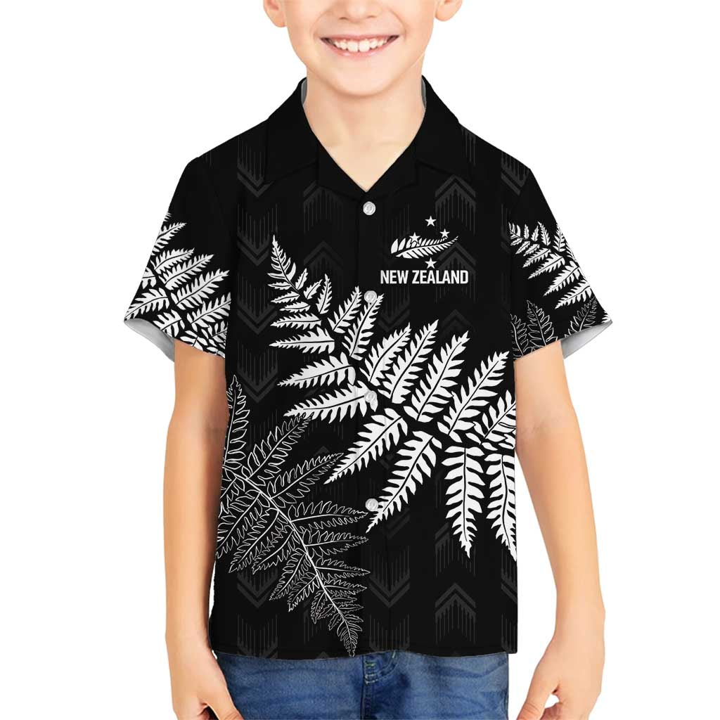 New Zealand Lawn Bowls Personalized Family Matching Off Shoulder Short Dress and Hawaiian Shirt Wrap-Around Silver Fern - Polynesian Pride