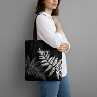 New Zealand Lawn Bowls Personalized Tote Bag Wrap-Around Silver Fern - Polynesian Pride