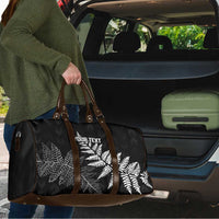 New Zealand Lawn Bowls Personalized Travel Bag Wrap-Around Silver Fern - Polynesian Pride