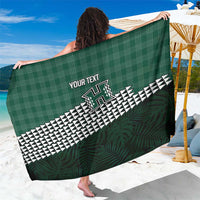Rainbow Warriors Hawaii Personalized Palaka Sarong LT7 One Size 44 x 66 inches Green - Polynesian Pride