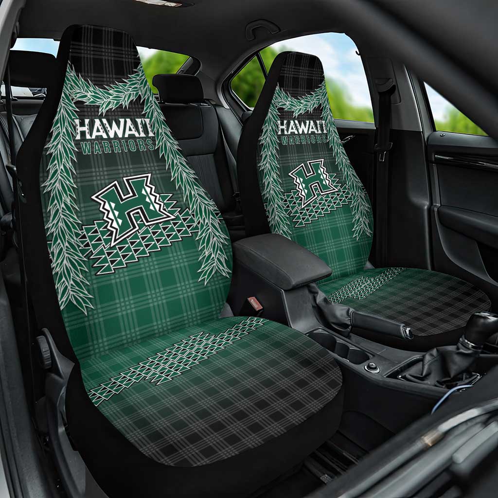 Rainbow Warriors Hawaii Palaka Car Seat Cover Maile Lei - Polynesian Pride