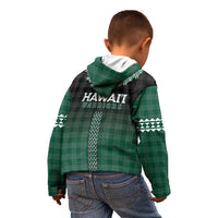 Rainbow Warriors Hawaii Palaka Kid Hoodie Maile Lei - Polynesian Pride