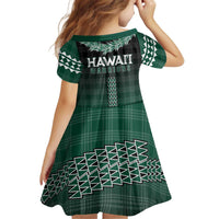 Rainbow Warriors Hawaii Palaka Kid Short Sleeve Dress Maile Lei LT7 - Polynesian Pride