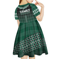 Rainbow Warriors Hawaii Palaka Kid Short Sleeve Dress Maile Lei LT7 - Polynesian Pride