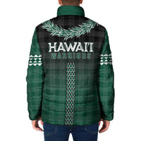 Rainbow Warriors Hawaii Palaka Padded Jacket Maile Lei LT7 - Polynesian Pride