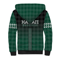 Rainbow Warriors Hawaii Palaka Sherpa Hoodie Maile Lei LT7 - Polynesian Pride