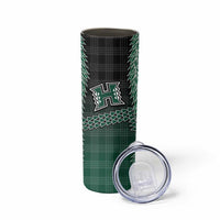 Rainbow Warriors Hawaii Palaka Skinny Tumbler Maile Lei LT7 - Polynesian Pride