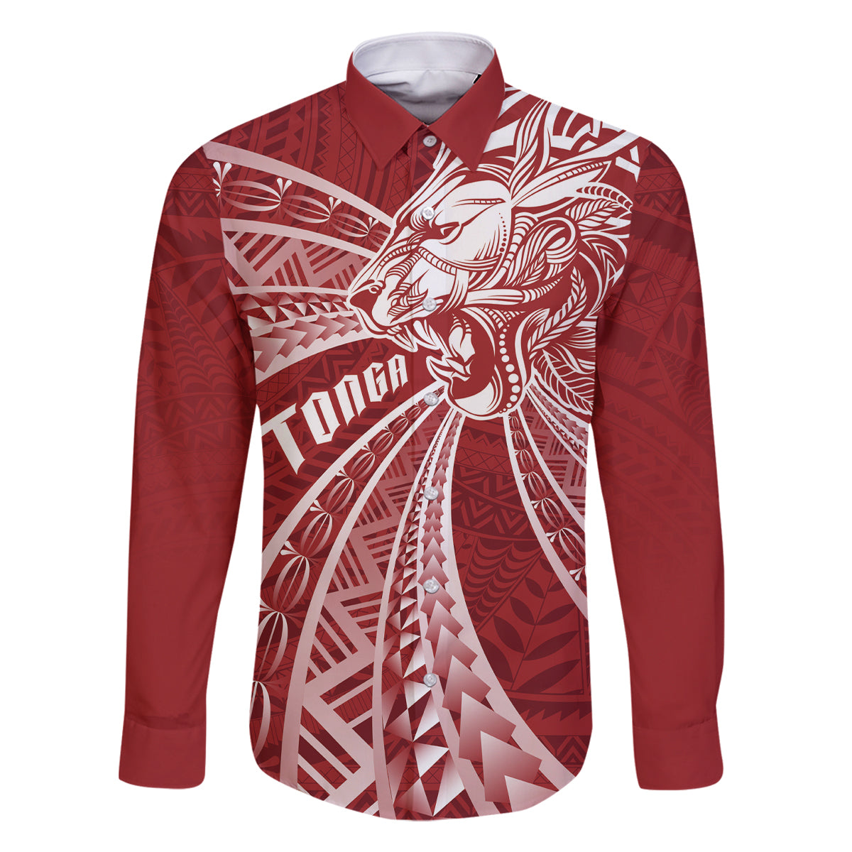 Tonga Independence Day Family Matching Tank Maxi Dress and Hawaiian Shirt Tongatapu Lion Ngatu Motifs