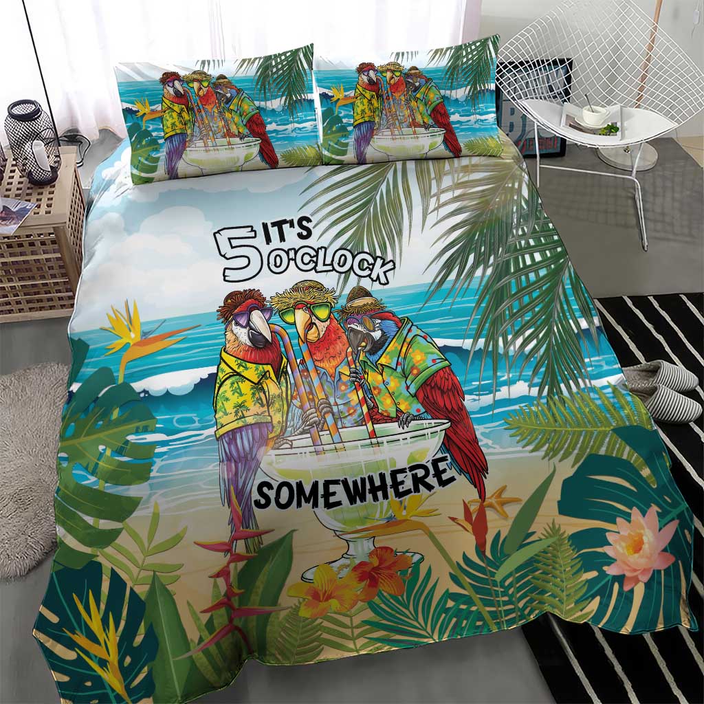 It's 5 o'clock Somewhere Bedding Set Beach Party - Polynesian Pride