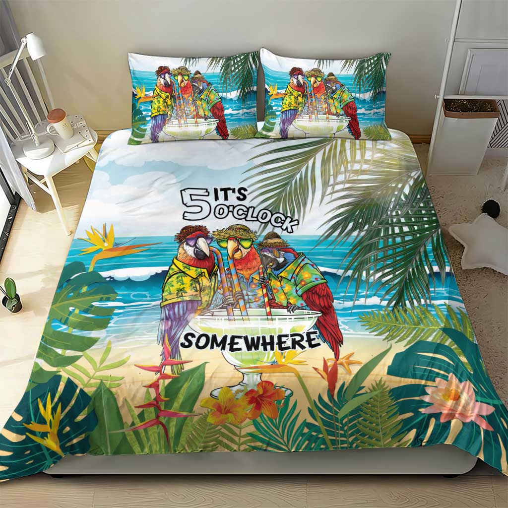 It's 5 o'clock Somewhere Bedding Set Beach Party - Polynesian Pride