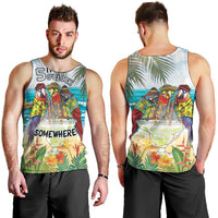 It's 5 o'clock Somewhere Men Tank Top Beach Party - Polynesian Pride