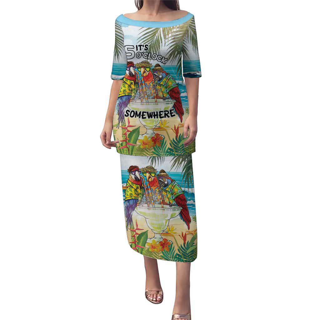 It's 5 o'clock Somewhere Puletasi Beach Party - Polynesian Pride