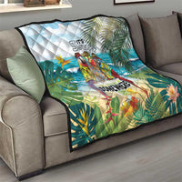 It's 5 o'clock Somewhere Quilt Beach Party - Polynesian Pride
