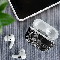 Aloha Hawaii Turtles Floral AirPods Case Obsidian Glaze LT7 - Polynesian Pride