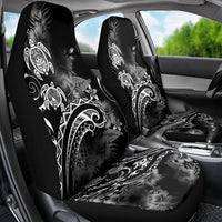 Aloha Hawaii Turtles Floral Car Seat Cover Obsidian Glaze LT7 - Polynesian Pride