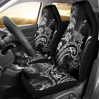 Aloha Hawaii Turtles Floral Car Seat Cover Obsidian Glaze LT7 - Polynesian Pride