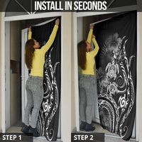 Aloha Hawaii Turtles Floral Door Cover Obsidian Glaze LT7 - Polynesian Pride