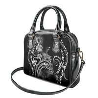 Aloha Hawaii Turtles Floral Shoulder Handbag Obsidian Glaze LT7 - Polynesian Pride
