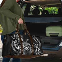Aloha Hawaii Turtles Floral Travel Bag Obsidian Glaze LT7 - Polynesian Pride