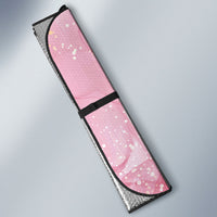 Aloha Hawaii Turtles Floral Auto Sun Shade Pink Marbles Glaze LT7 - Polynesian Pride