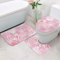 Aloha Hawaii Turtles Floral Bathroom Set Pink Marbles Glaze LT7 - Polynesian Pride