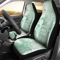 Aloha Hawaii Turtles Floral Car Seat Cover Seafoam Marbles Glaze LT7 - Polynesian Pride