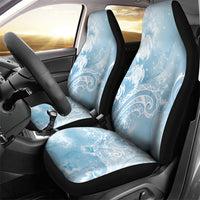 Aloha Hawaii Turtles Floral Car Seat Cover Aqua Marbles Glaze LT7 - Polynesian Pride