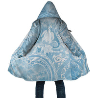 Aloha Hawaii Turtles Floral Cloak Aqua Marbles Glaze LT7 Unisex Aqua - Polynesian Pride