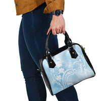Aloha Hawaii Turtles Floral Shoulder Handbag Aqua Marbles Glaze LT7 - Polynesian Pride