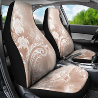 Aloha Hawaii Turtles Floral Car Seat Cover Taupe Marbles Glaze LT7 - Polynesian Pride