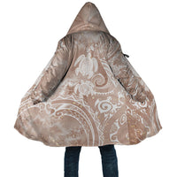 Aloha Hawaii Turtles Floral Cloak Taupe Marbles Glaze LT7 Unisex Taupe - Polynesian Pride