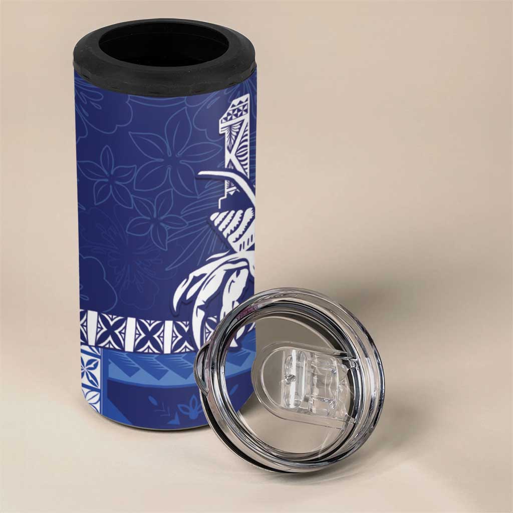 Queen Salote College 100th Anniversary 4 in 1 Can Cooler Tumbler QSC Royal Girls - Polynesian Pride