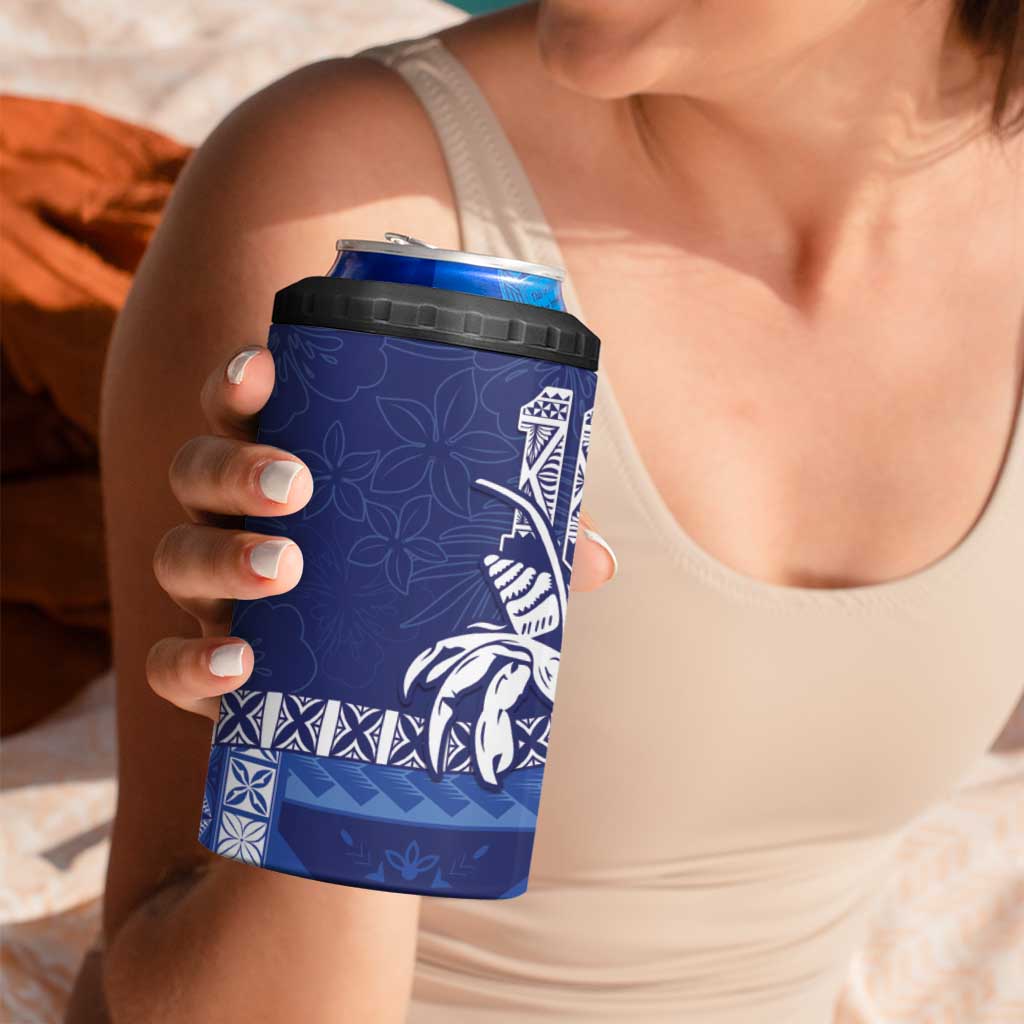 Queen Salote College 100th Anniversary 4 in 1 Can Cooler Tumbler QSC Royal Girls - Polynesian Pride